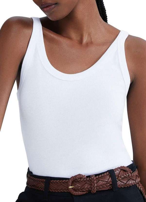 Hering - Blusa Feminina Regata Hering N1te Noa-Branco 2