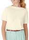 Malwee - Blusa Feminina Reta Malwee 1000129562 00383-Off-White - variação: 00383-Off-White