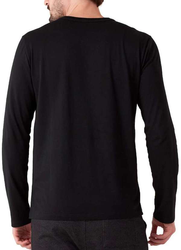 Malwee - Camiseta Masculina Malwee 1000006663 00004-Preto 2