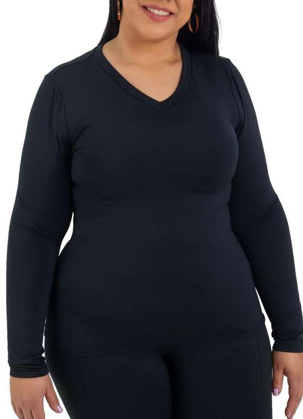 Upman - Camiseta Térmica Upman 044rf 302008-Preto