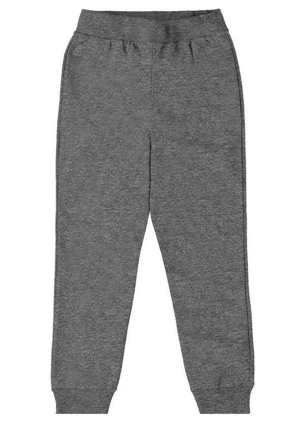 Malwee - Calça Infantil Menina Moletom Malwee 1000085541 60000-Grafite 2