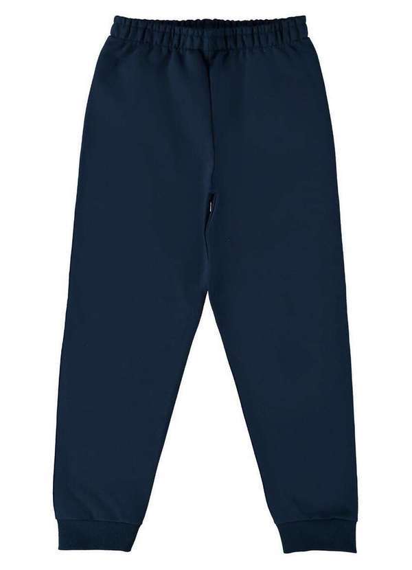 Malwee - Calça Infantil Menino Moletom Malwee 1000110963 02023-Azul-Marinho
