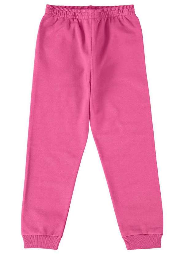 Malwee - Calça Infantil Moletom Malwee 1000108790 01063-Rosa