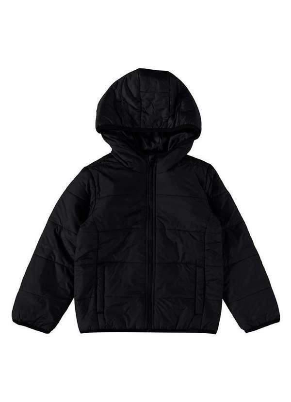 Malwee - Jaqueta Infantil Oversized Malwee 1000031065 00004-Preto