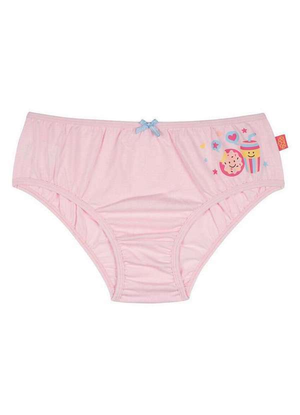 Sanny - Calcinha Infantil Sanny 212784 2g-Rosa-Bella