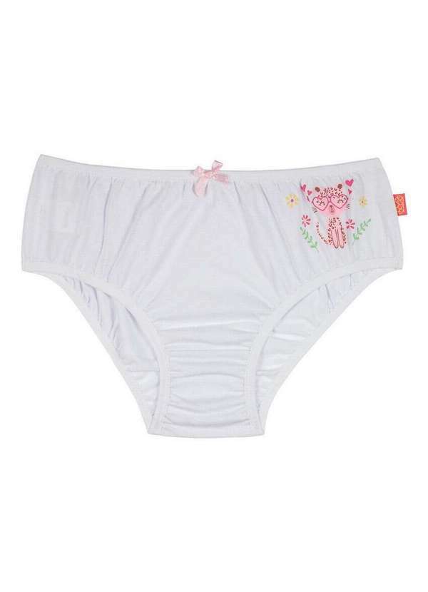 Sanny - Calcinha Infantil Sanny 212873 1a-Branco