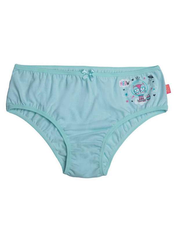 Sanny - Calcinha Infantil Sanny 213110 8a-Verde-Acqua