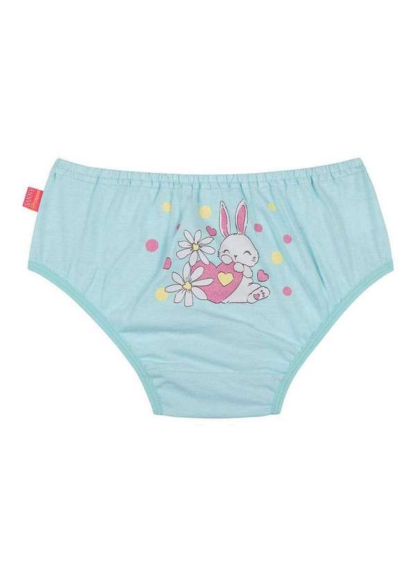 Sanny - Calcinha Infantil Sanny 222577 8a-Verde-Acqua