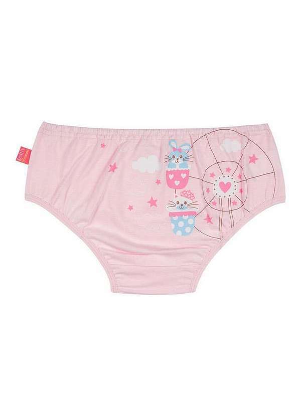 Sanny - Calcinha Infantil Sanny 222640 2g-Rosa-Bella