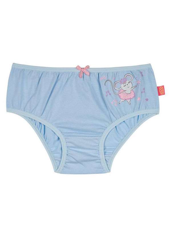 Sanny - Calcinha Infantil Sanny 222720 3j-Azul-Glacê