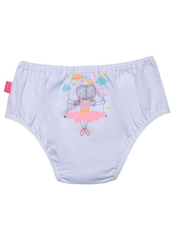Sanny - Calcinha Infantil Sanny 223077 1a-Branco