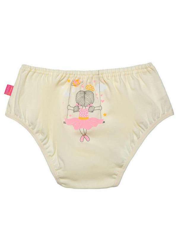 Sanny - Calcinha Infantil Sanny 223077 4b-Pérola