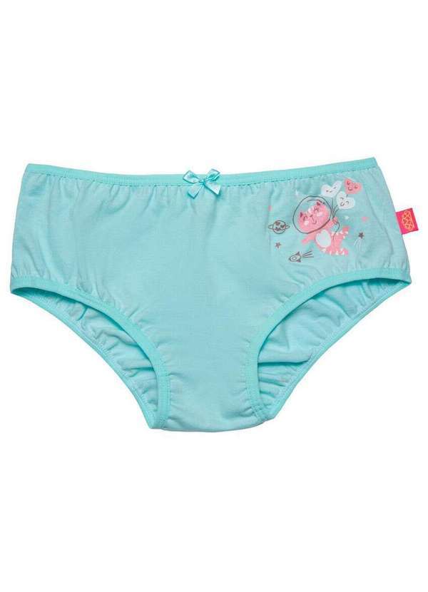 Sanny - Calcinha Infantil Sanny 223085 8a-Verde-Acqua