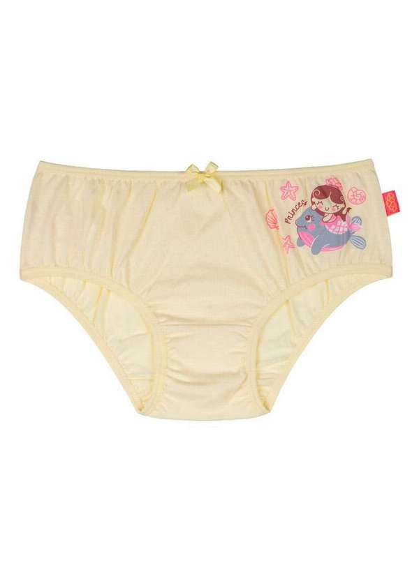 Sanny - Calcinha Infantil Sanny 223301 7a-Amarelo-Bebe