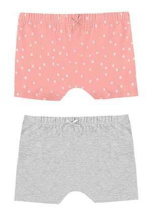 Kit com 2 Calcinhas Infantil Malwee 1000111502 - MALWEE
