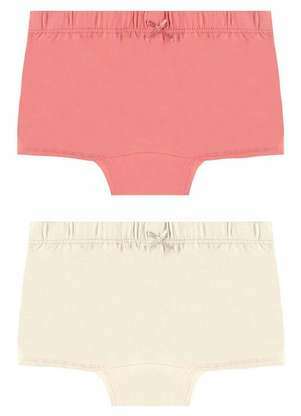 Kit com 2 Calcinhas Infantil Malwee 1000111502 - MALWEE