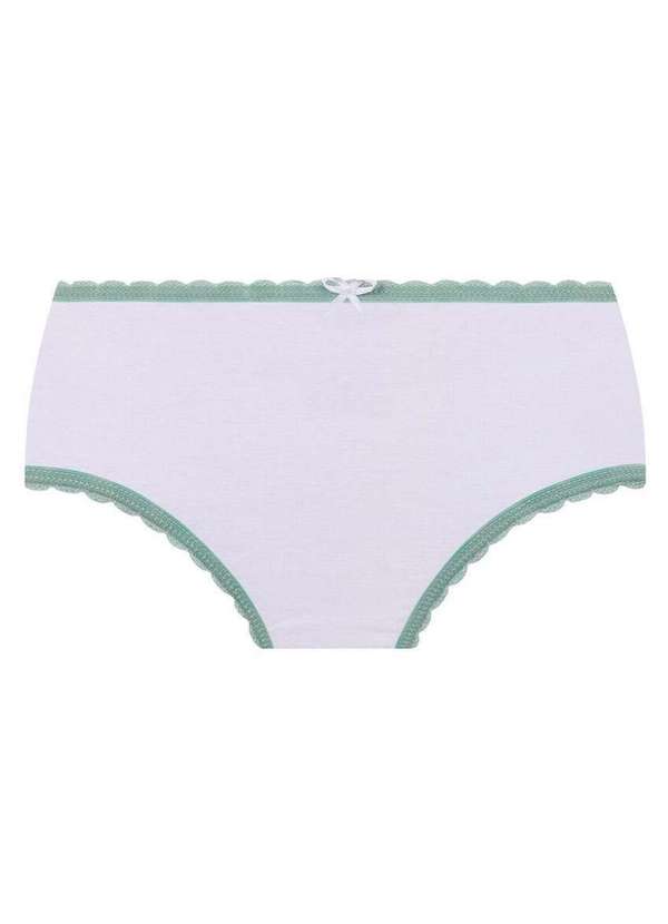 Lupo - Kit com 3 Calcinhas Infantil Lobinha  18100-089 0926-Cinza-Branco 4