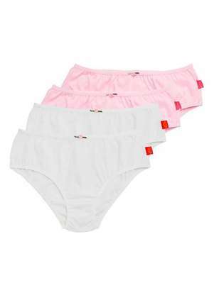 Kit com 4 Calcinhas Infantil Sanny 212830 - SANNY