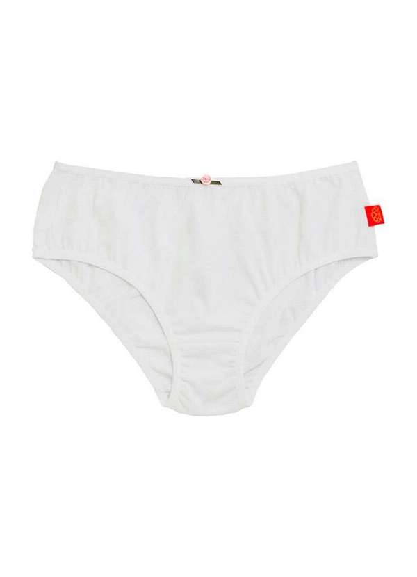 Sanny - Kit com 4 Calcinhas Infantil Sanny 222962 Branco-Rosa-Bella 2