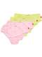 Sanny - Kit com 4 Calcinhas Infantil Sanny 222962 Branco - variação: Rosa-Bella-Amarelo-Vanilla