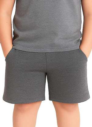 Bermuda Infantil Menino Moletom Malwee 1000085027 - MALWEE