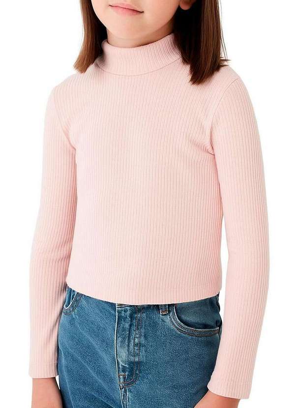 Hering - Blusa Infantil Menina Hering 5dqk Kln-Rosa-Claro