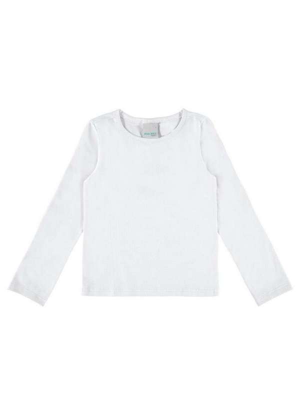 Malwee - Blusa Infantil Menina Malwee 1000086770 00001-Branco 2