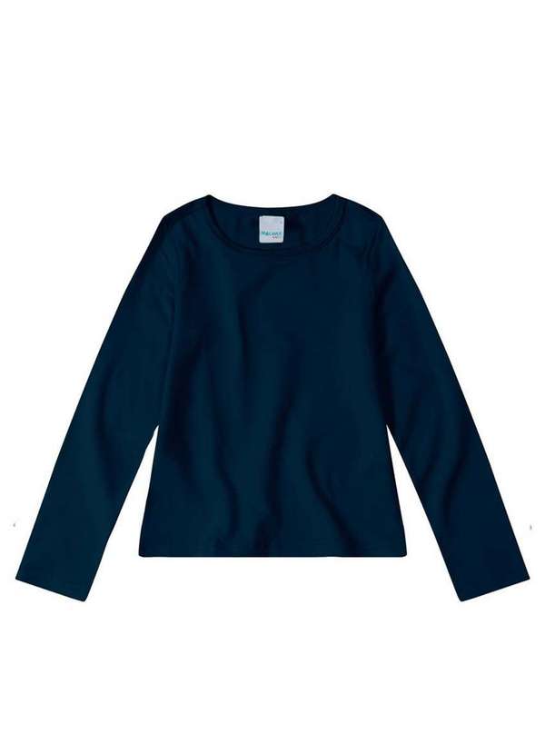 Malwee - Blusa Infantil Menina Malwee 1000086770 02023-Marinho