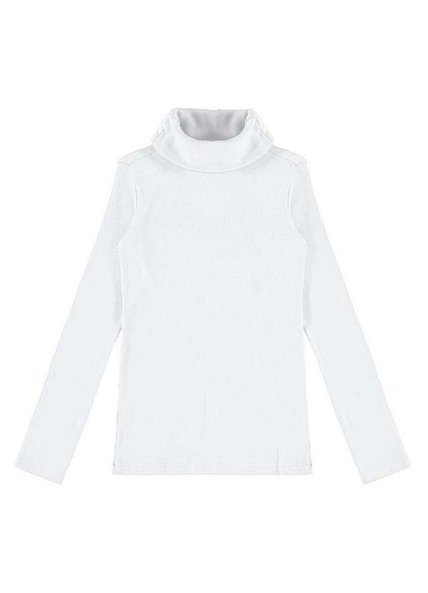 Malwee - Blusa Infantil Menina Malwee 1000110964 00001-Branco