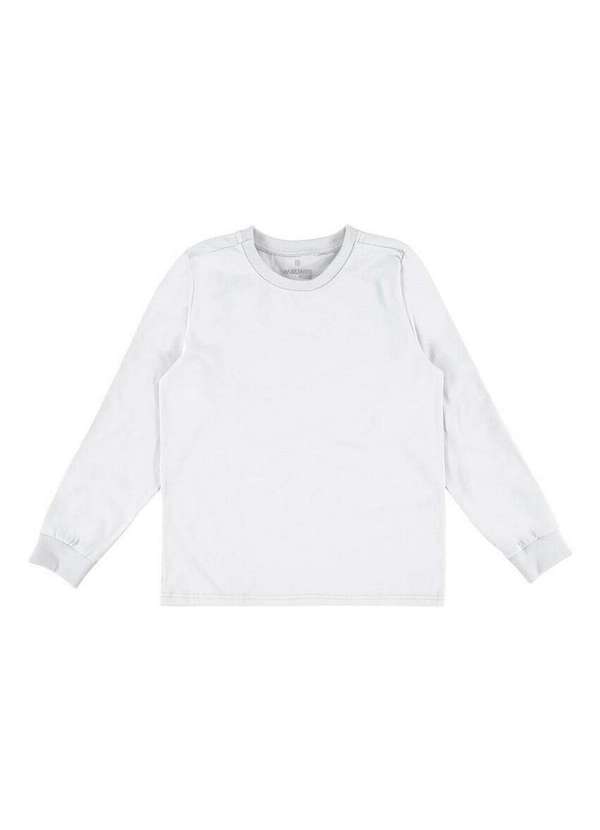 Malwee - Camiseta Infantil Menina Malwee 1000084319 00001-Branco 2