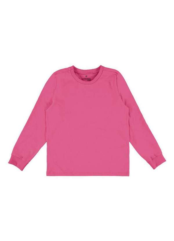 Malwee - Camiseta Infantil Menina Malwee 1000084319 01063-Rosa 2
