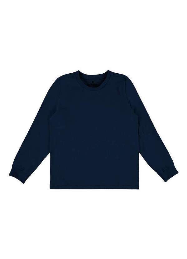 Malwee - Camiseta Infantil Menina Malwee 1000084319 02023-Marinho