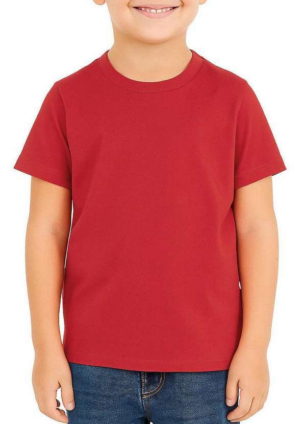Malwee - Camiseta Infantil Menino Malwee 1000086765 02226-Vermelho