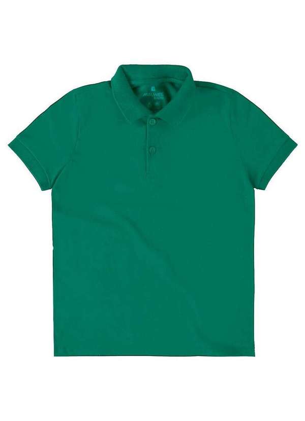 Malwee - Camiseta Polo Infantil Menino Malwee 1000111119 02218-Verde
