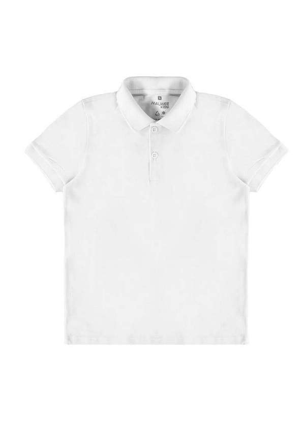 Malwee - Kit com 2 Camisetas Polo Infantil Menino Malwee 1000111119 Preto-Branco 3
