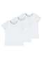 Malwee - Kit com 3 Camisetas Infantil Menina Malwee 1000086761 Branco-Preto - variação: Branco