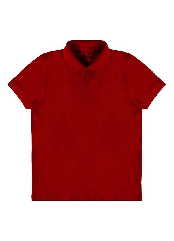 Malwee - Kit com 3 Camisetas Polo Infantil Menino Malwee 1000111119 Vermelho 2