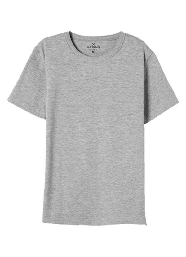 Hering - Kit com 4 Camisetas Infantil Hering 5dyr Cinza-Mescla-Branco 2
