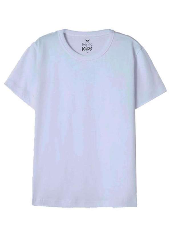 Hering - Kit com 4 Camisetas Infantil Hering 5dyr Cinza-Mescla-Branco 3