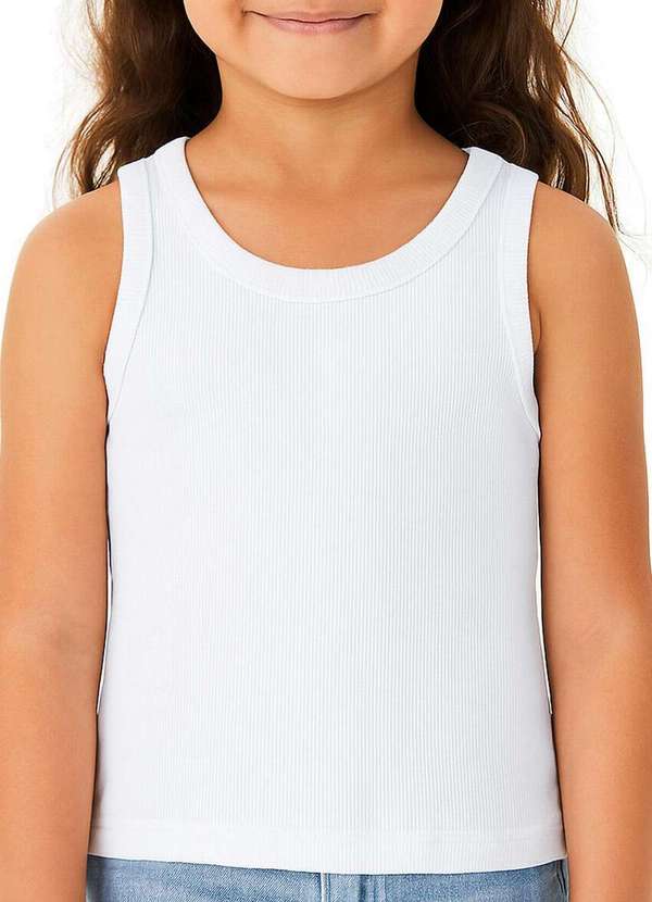 Malwee - Blusa Infantil Menina Malwee 1000123969 00001-Branco