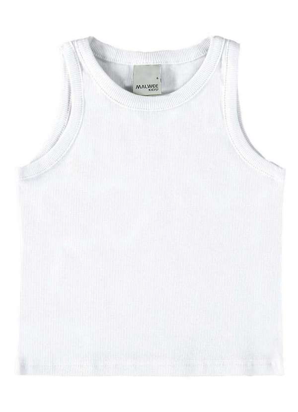 Malwee - Blusa Infantil Menina Malwee 1000123969 00001-Branco 2