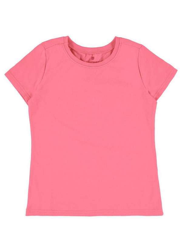Malwee - Camiseta Infantil Menina Malwee 1000086761 01628-Rosa