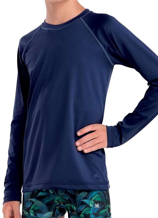 Mash - Camiseta Infantil Menino Uv Mash 319.01 Az09-Azul