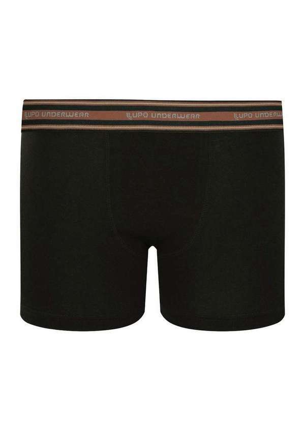 Lupo - Cueca Infantil Boxer Lupinho 141-003 9990-Preto