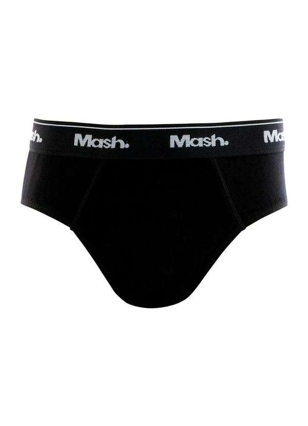 Mash - Cueca Infantil Slip Mash 193.01 Pt00-Preto 2
