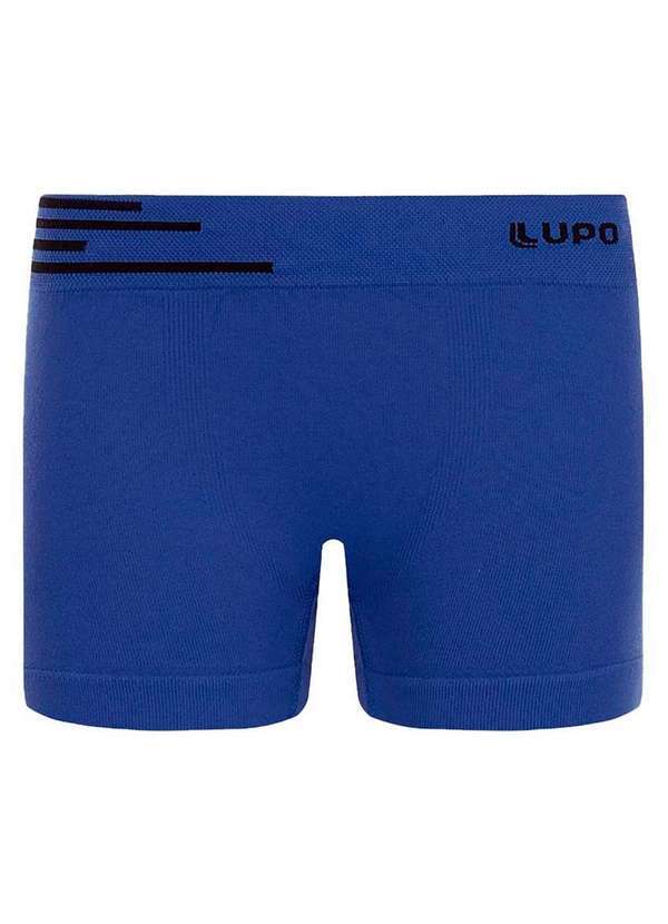 Lupo - Kit com 2 Cuecas Infantil Boxer Lupinho 132-002 Azul-Preto 2