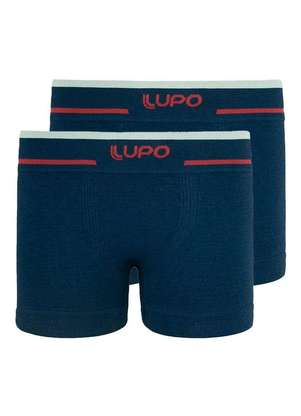 Lupo - Kit com 2 Cuecas Infantil Boxer Lupinho 137-010 - LUPO