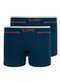 Lupo - Kit com 2 Cuecas Infantil Boxer Lupinho 137-010 Azul-Marinho - variação: Marinho