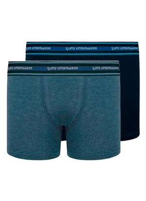 Lupo - Kit com 2 Cuecas Infantil Boxer Lupinho 141-003 - LUPO