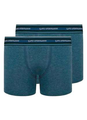 Lupo - Kit com 2 Cuecas Infantil Boxer Lupinho 141-003 - LUPO